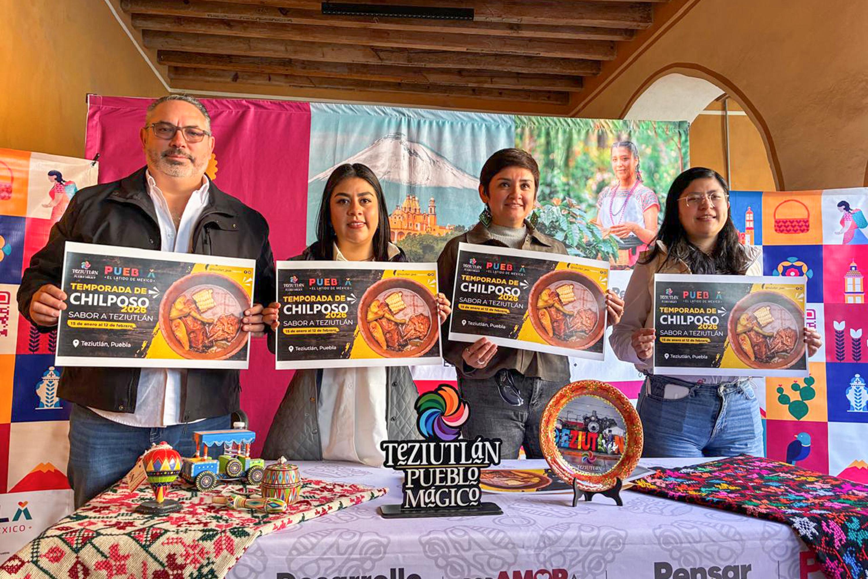 Presentan Temporada de Chilposo en Teziutlán para impulsar turismo gastronómico