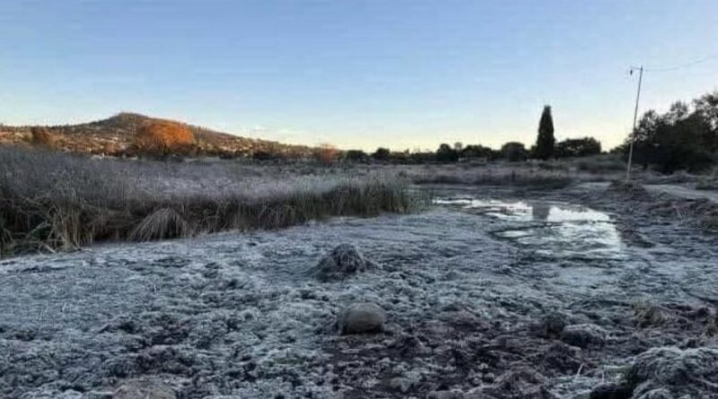 Arranca 2026 con frío extremo en Tlaxcala: heladas, cero grados y alerta