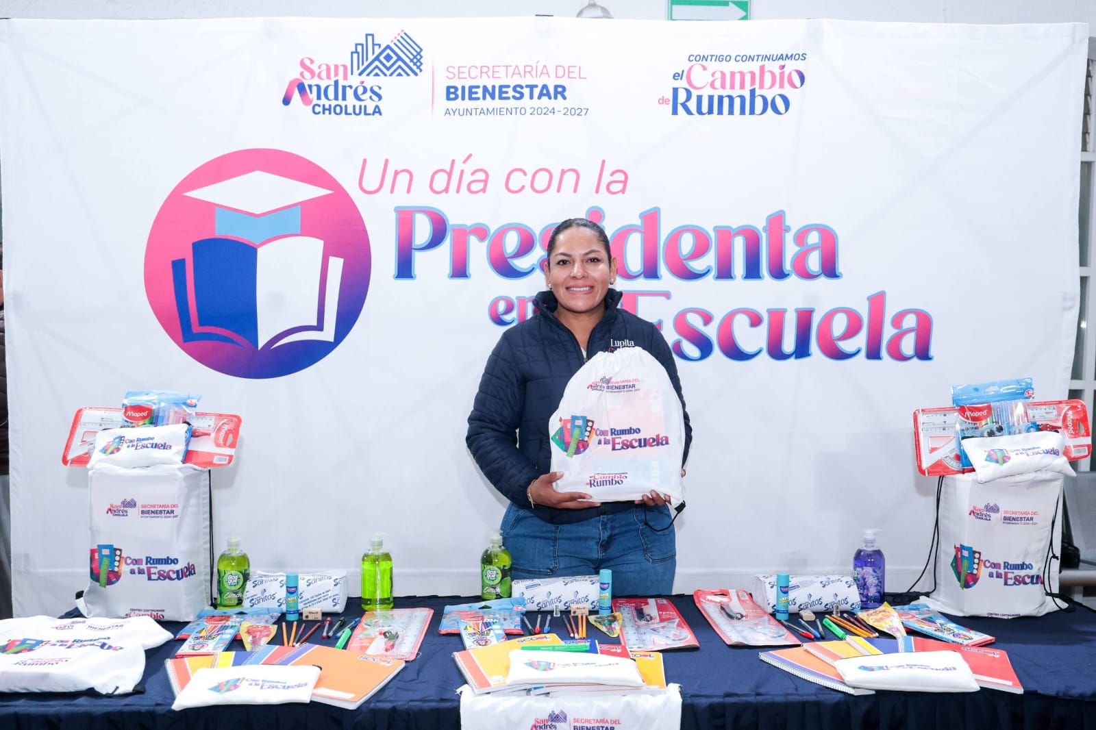 Presenta Lupita Cuautle programas sociales y agenda de acciones 2026