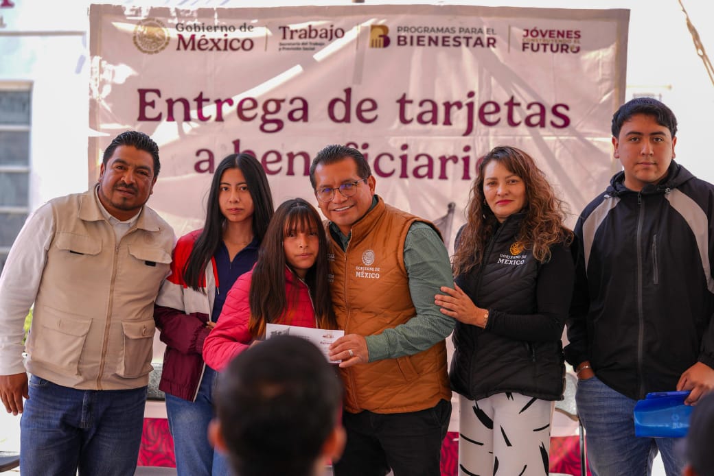 Jóvenes de Tlaxcala reciben apoyo mensual y capacitación con Bienestar
