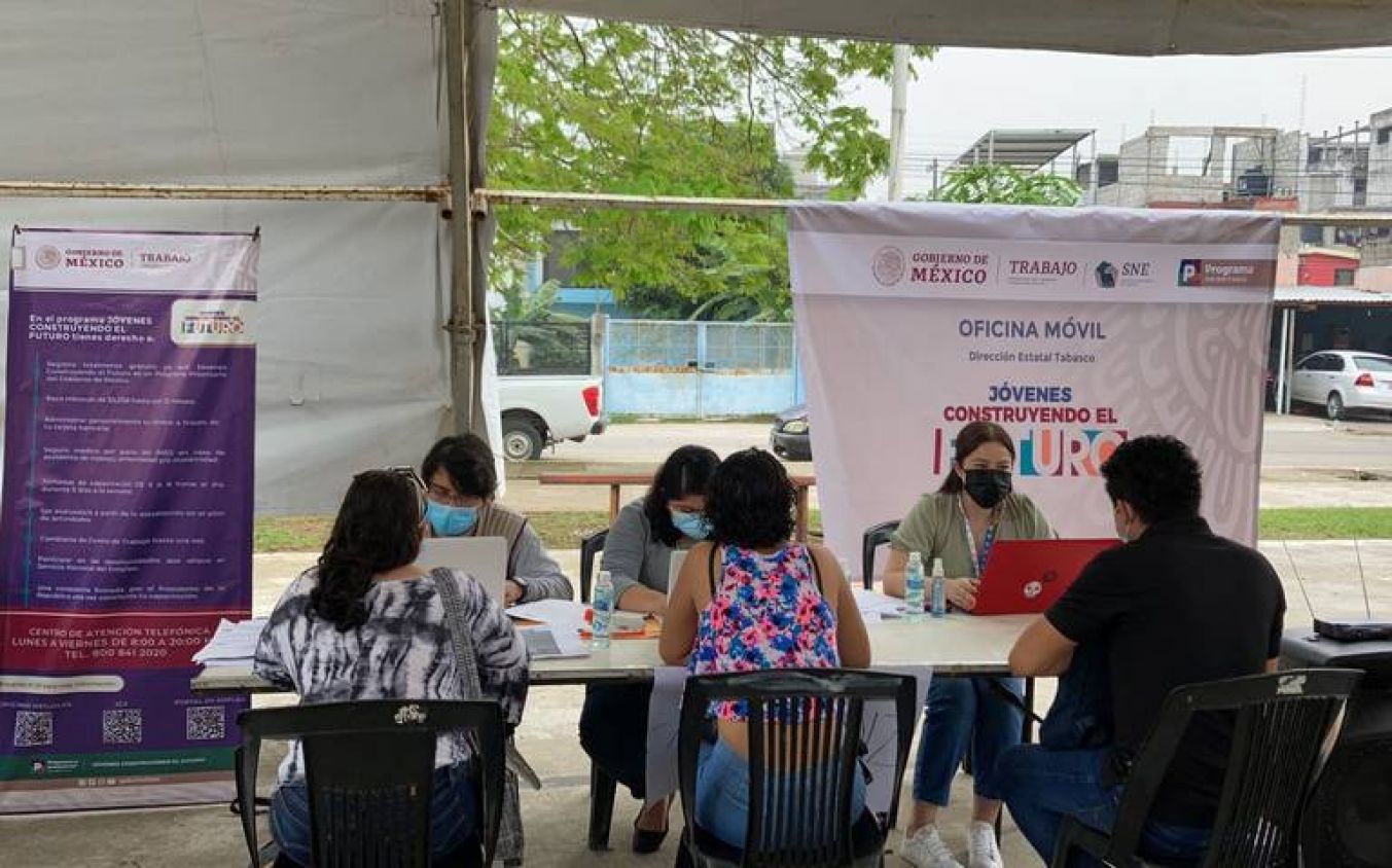 Jóvenes de Tlaxcala reciben apoyo y capacitación con Jóvenes Construyendo el Futuro