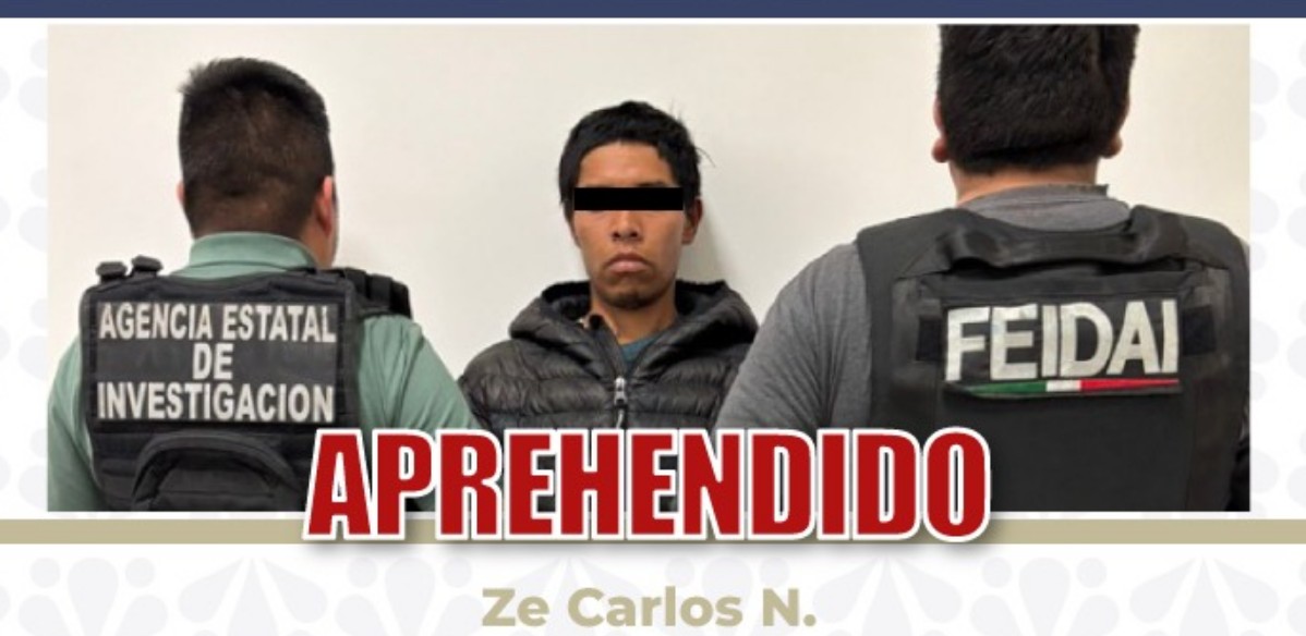 FGE ejecuta orden de aprehensión por robo agravado en Atlixco