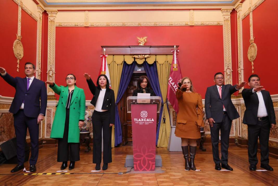 Lorena Cuéllar ajusta su gabinete y refuerza áreas clave del gobierno de Tlaxcala