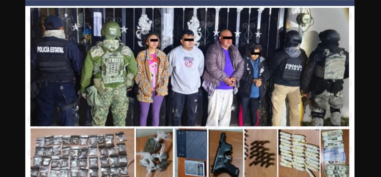 Golpe al narcomenudeo en San Pedro Cholula