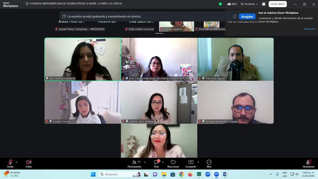 Tlaxcala abre diálogo sobre mujeres autistas en la ciencia