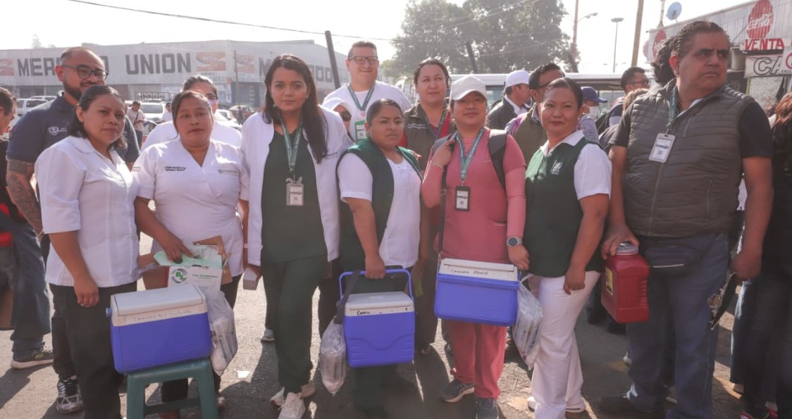 Puebla acelera vacunación contra el sarampión