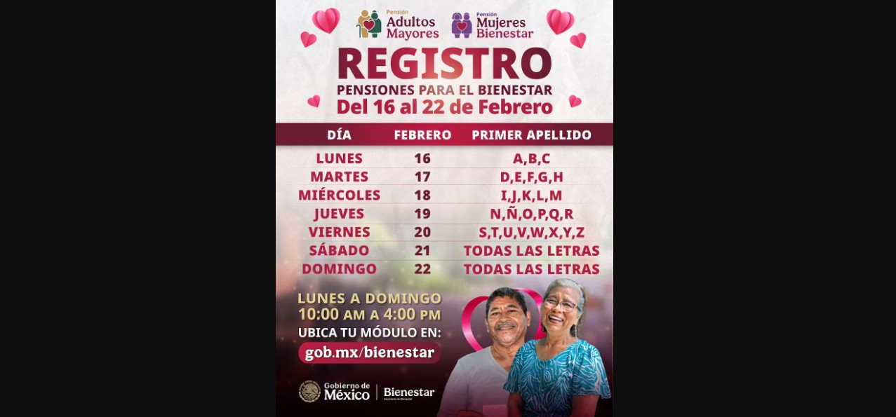 Fechas y módulos para registrarte sin contratiempos