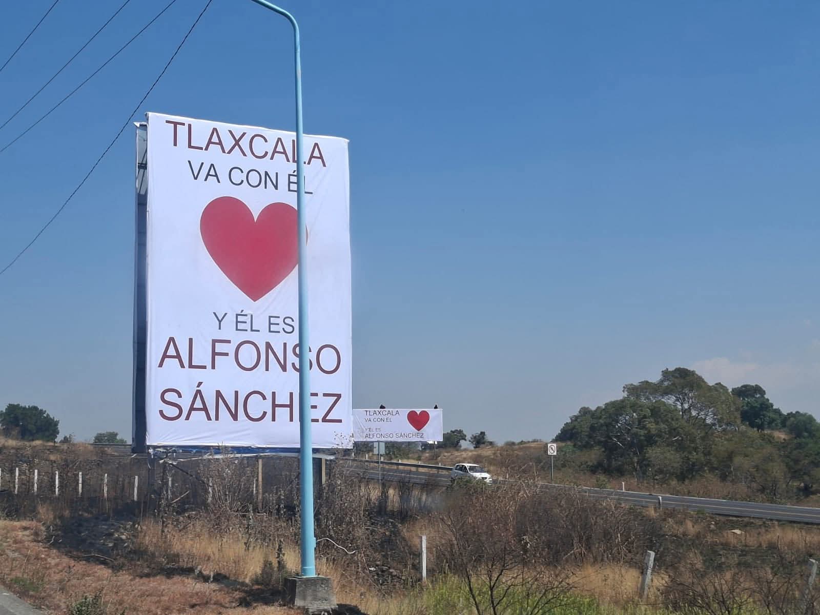 Despliegue publicitario de Alfonso Sánchez enciende el debate sobre legalidad electoral en Tlaxcala