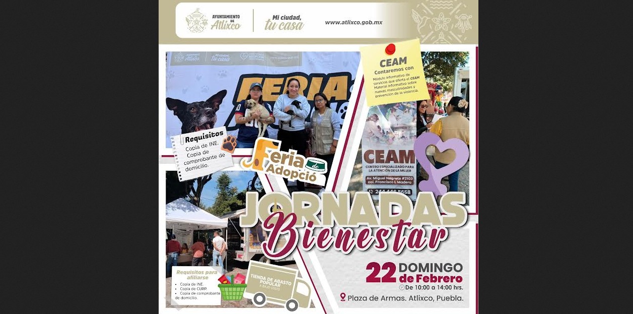 Ariadna Ayala convoca a las familias de Atlixco a sumarse