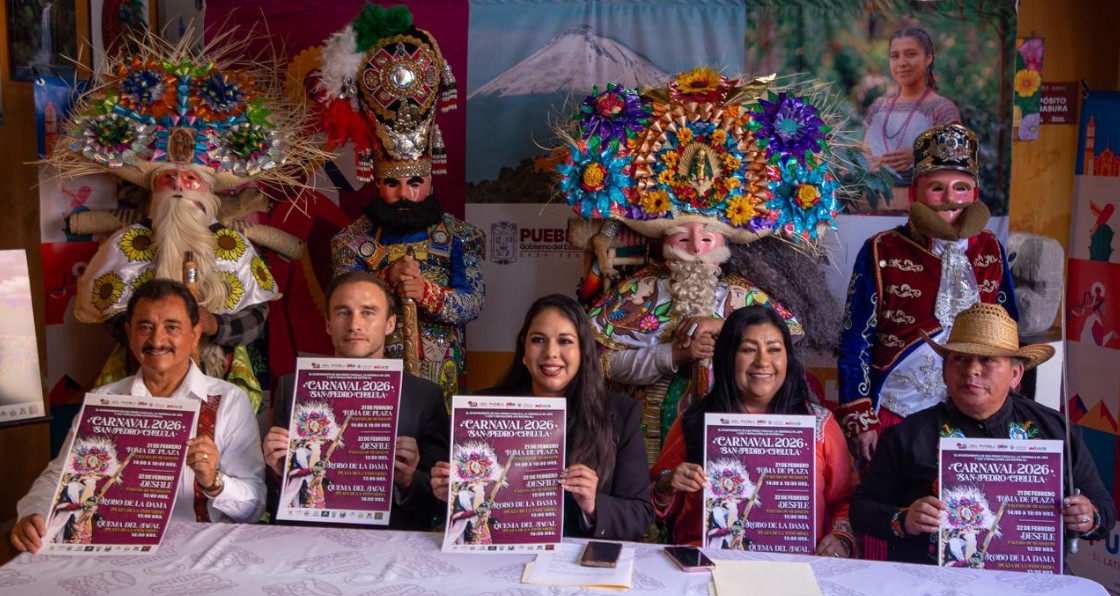 San Pedro Cholula se alista para un carnaval histórico