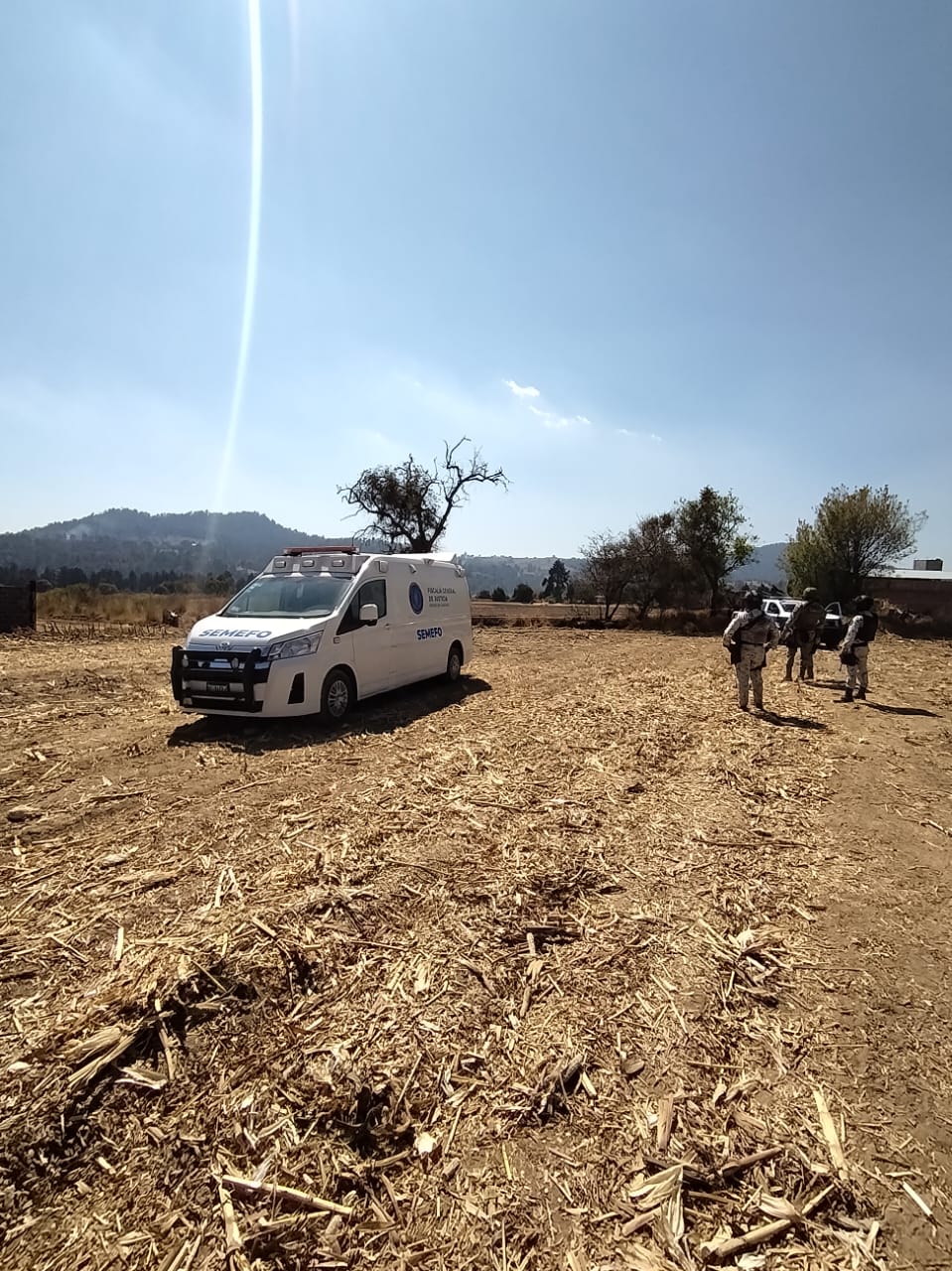 Encuentran cadáver calcinado en terrenos de Nanacamilpa