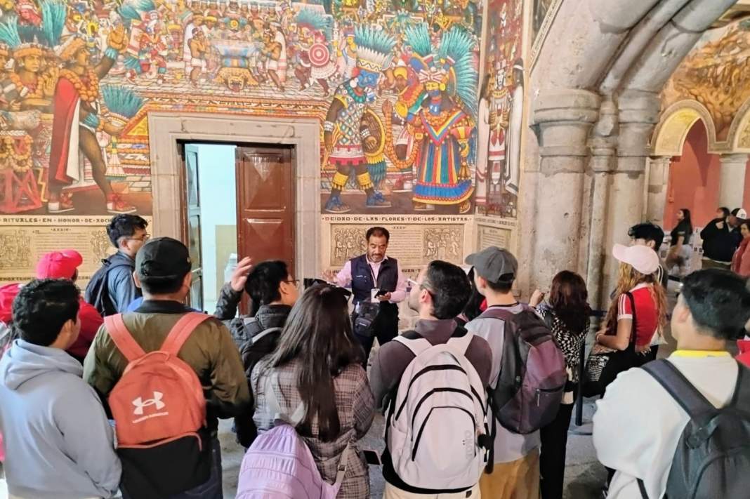 Estudiantes extranjeros descubren la riqueza cultural de Tlaxcala