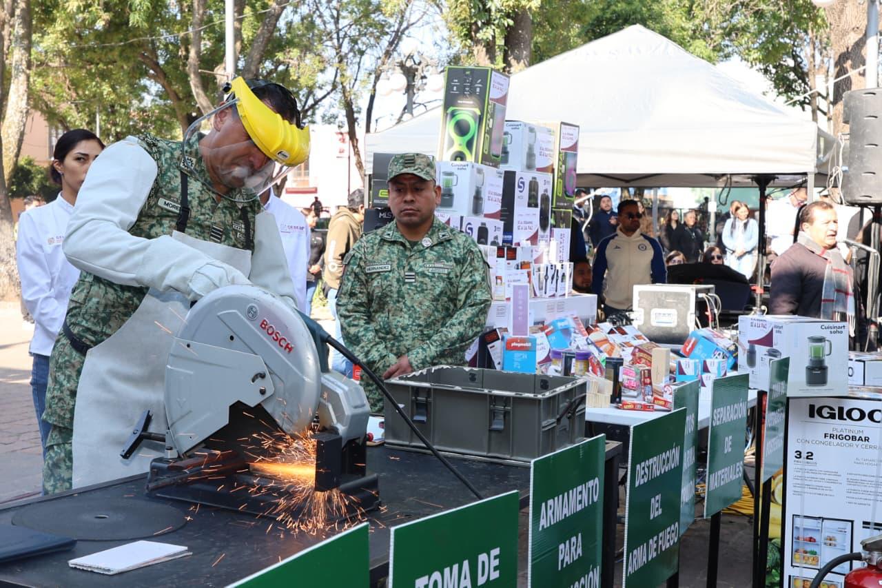 Tlaxcala dice sí a la paz y arranca Desarme Voluntario 2026