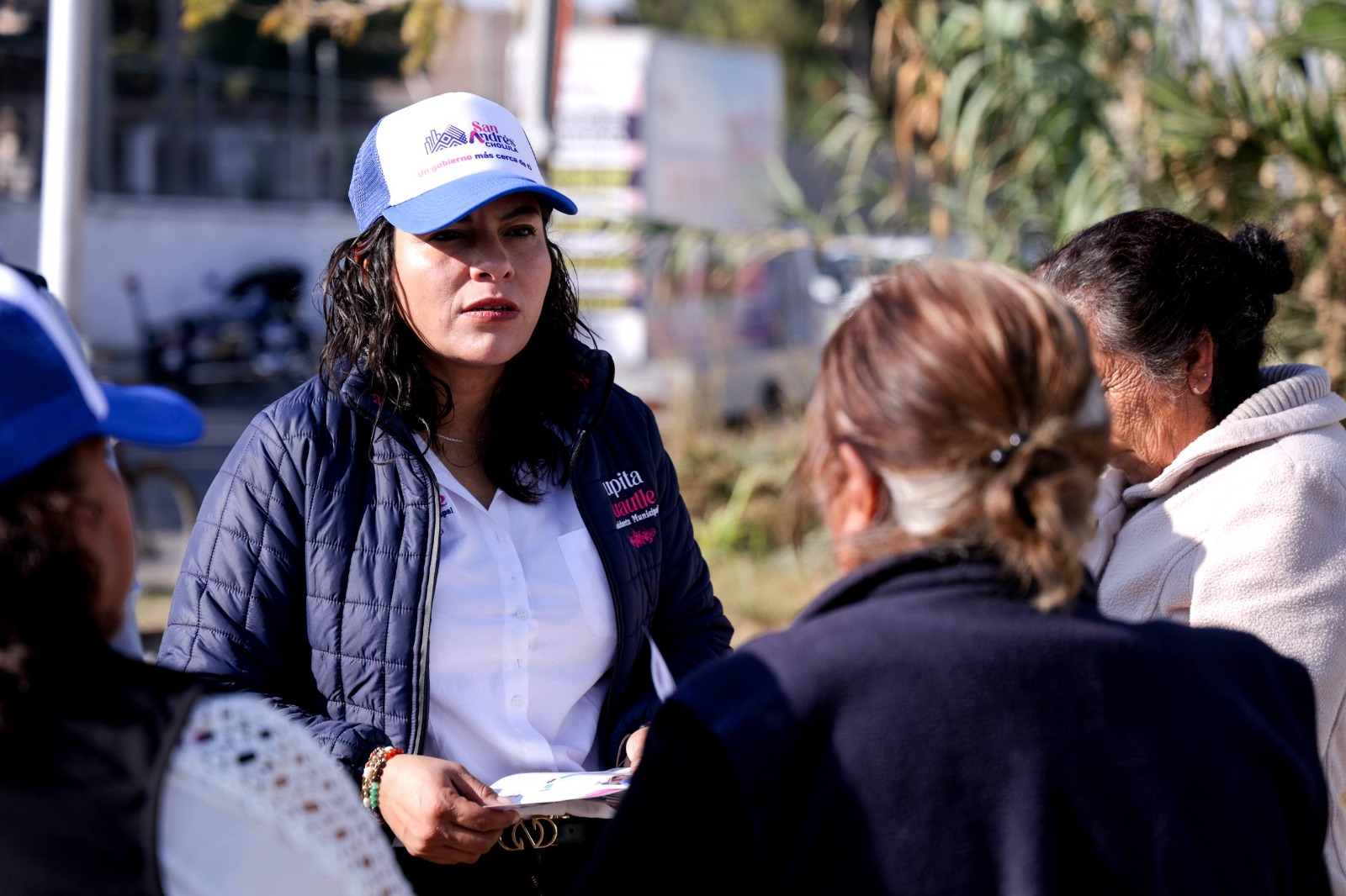 Lupita Cuautle consolida un gobierno cercano y accesible en San Andrés Cholula