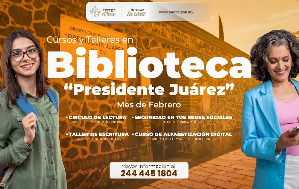 Impulso a la educación y al mundo digital en Atlixco