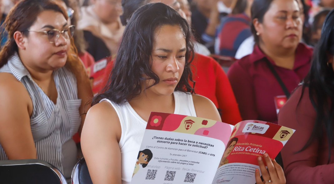 Lanzan en Puebla la Beca Rita Cetina: 2,500 pesos por alumno de primaria
