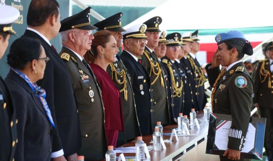 Sheinbaum destaca al Ejército como garantía de soberanía nacional