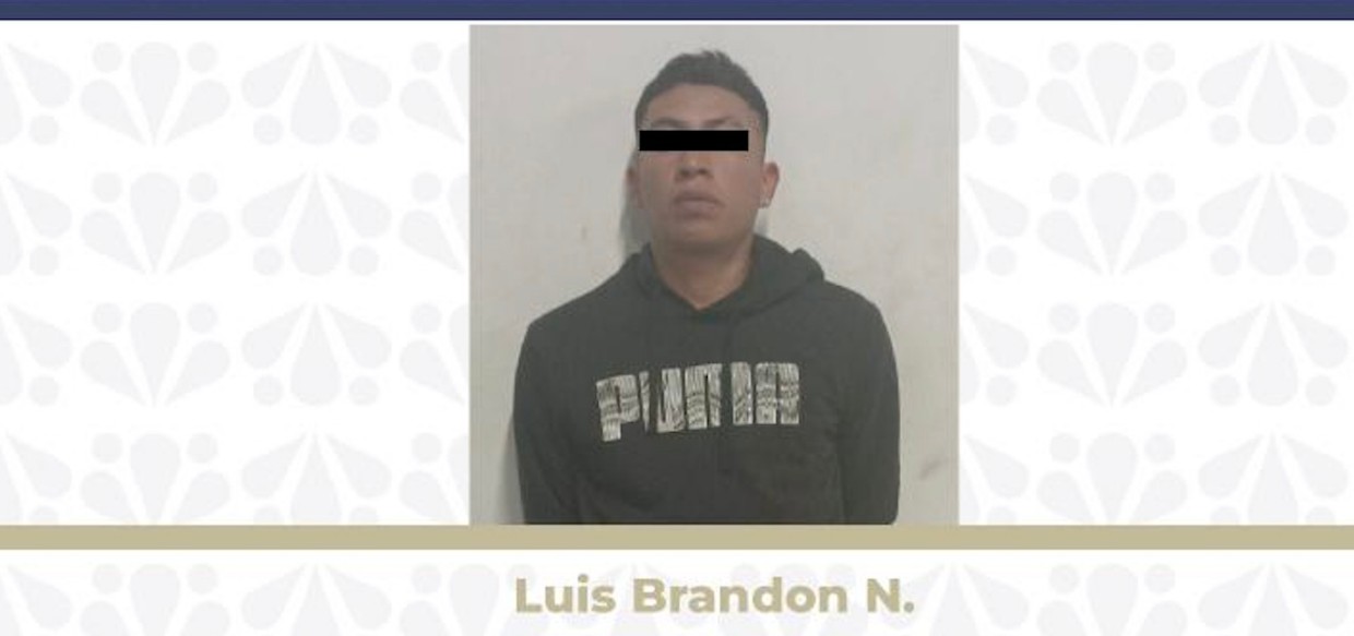 FGE Puebla presenta a presunto responsable por homicidio en la colonia 2 de Abril