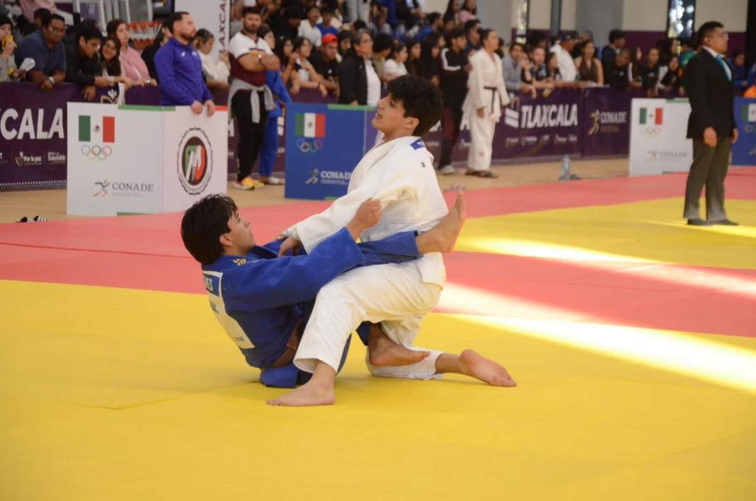 Tlaxcala brilla en judo y asegura tres lugares en la Olimpiada Nacional 2026