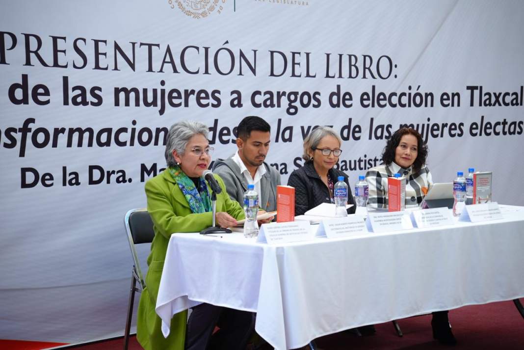 Tlaxcala abre debate sobre paridad y liderazgo femenino en histórico libro presentado en el Congreso