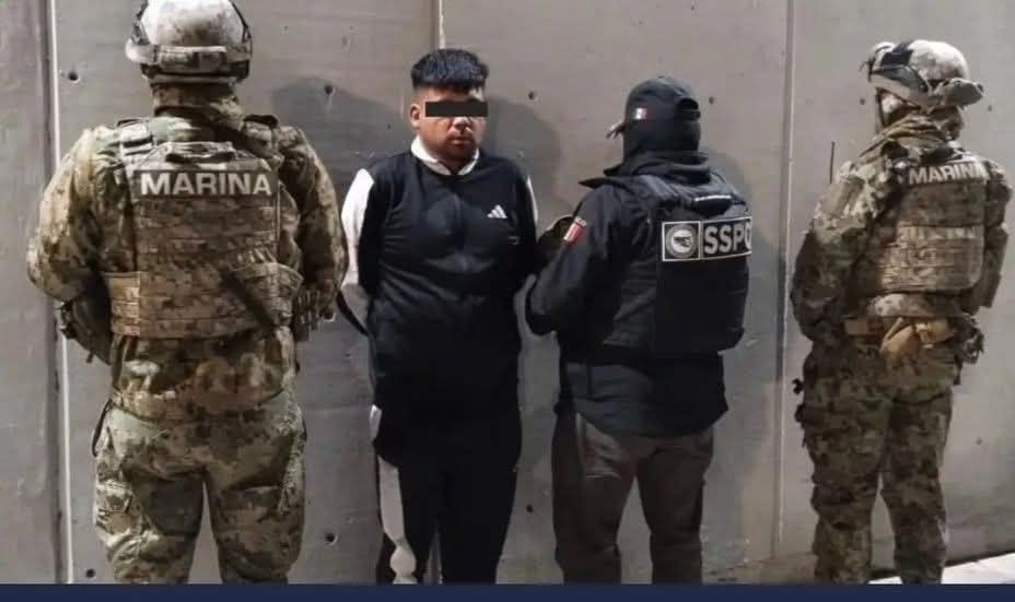 Capturan en Tlaxcala a "El Hacha", presunto líder regional del CJNG