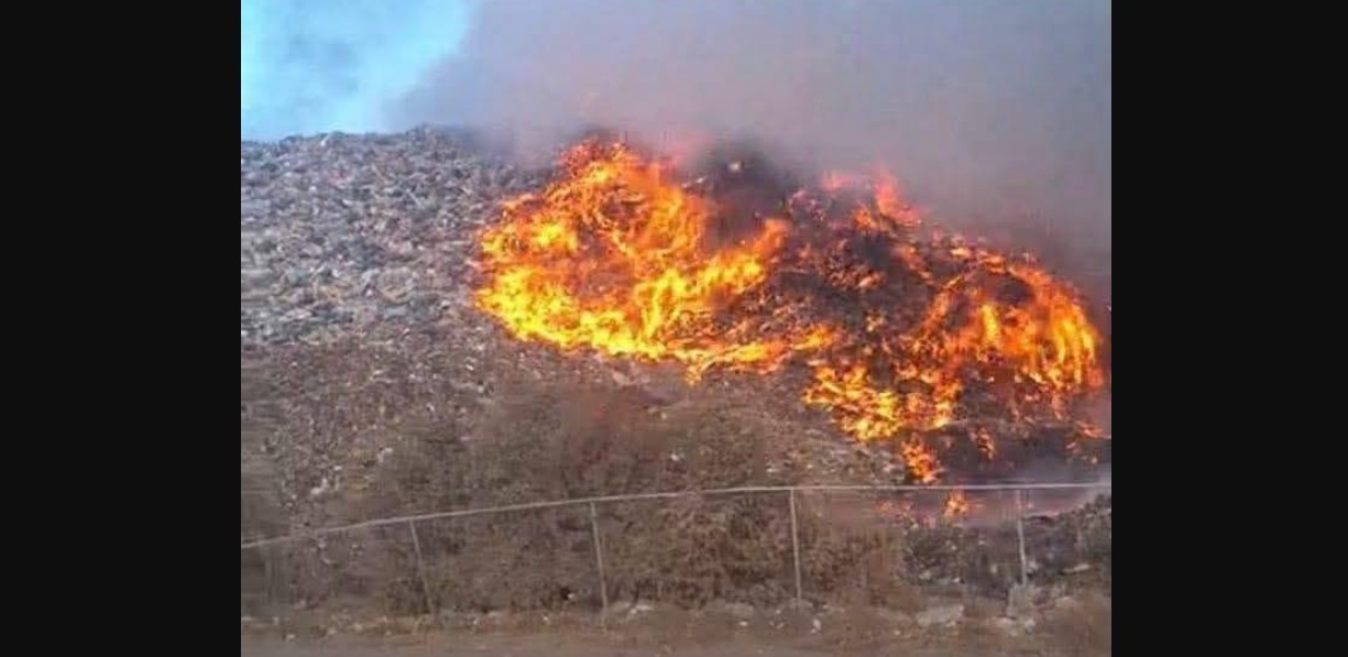 Incendio en basurero de San José Chiapa genera alarma regional