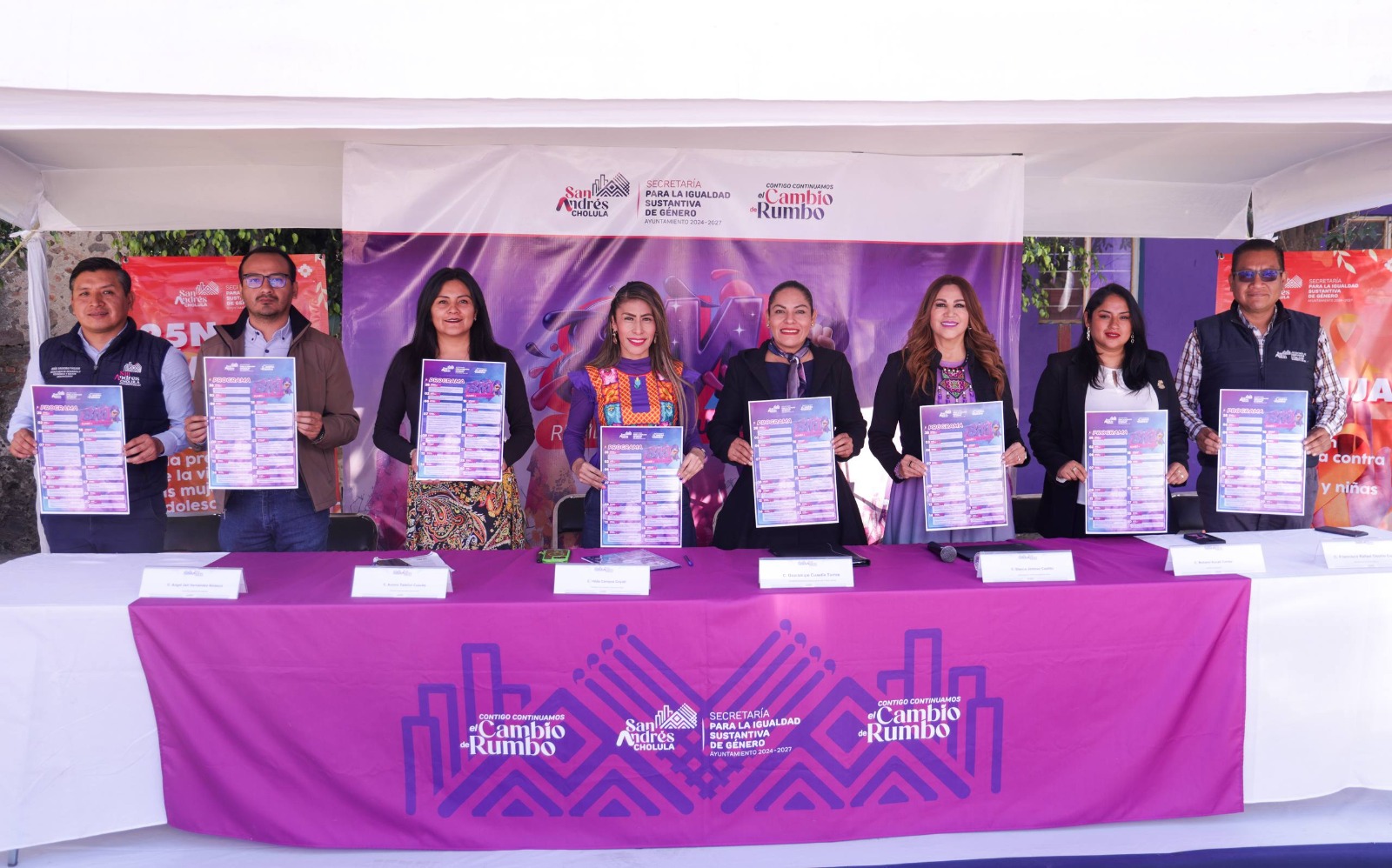Con visión participativa, Lupita Cuautle presenta Agenda de Género 8M