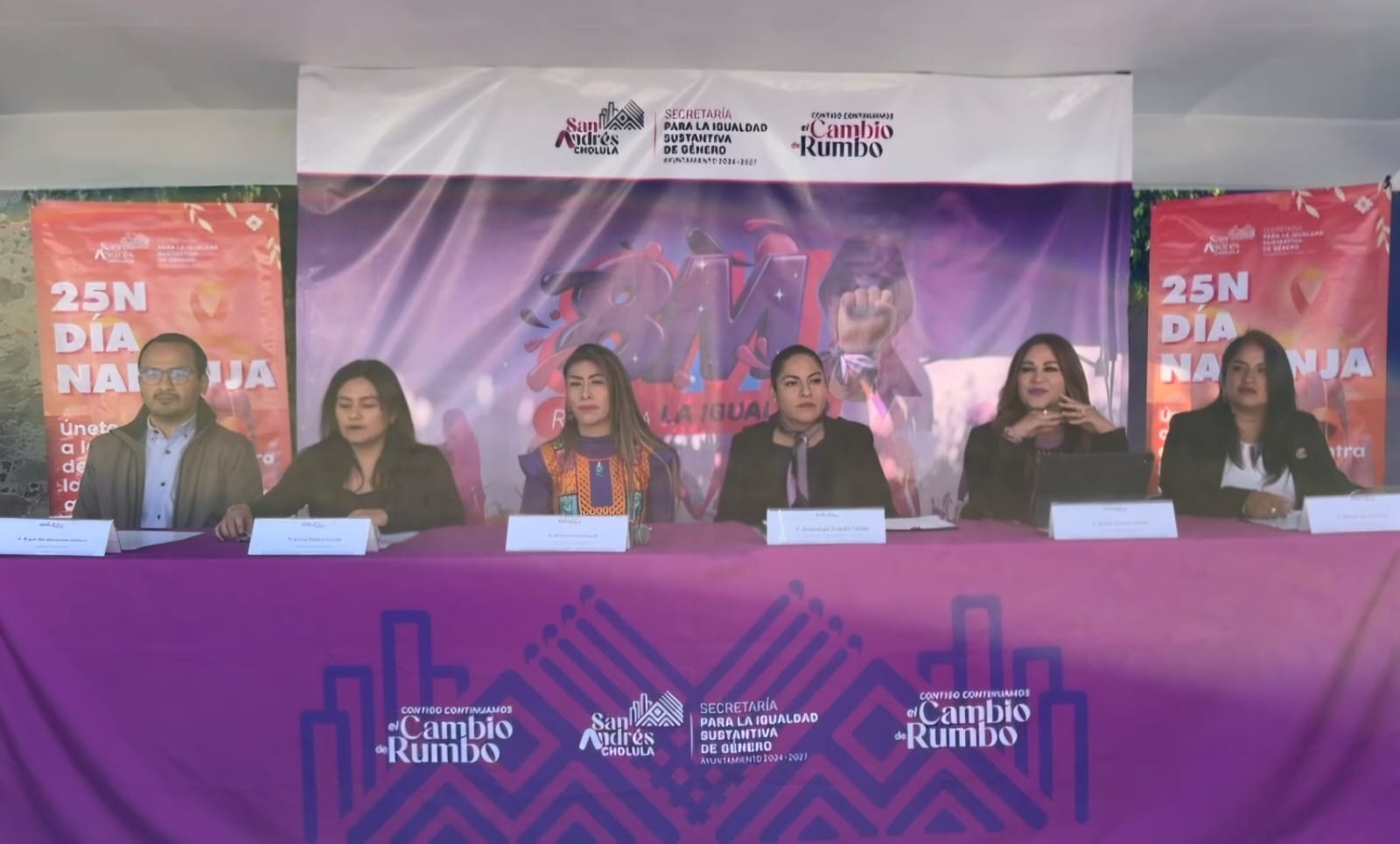 San Andrés Cholula activa Agenda de Género con 28 acciones durante marzo