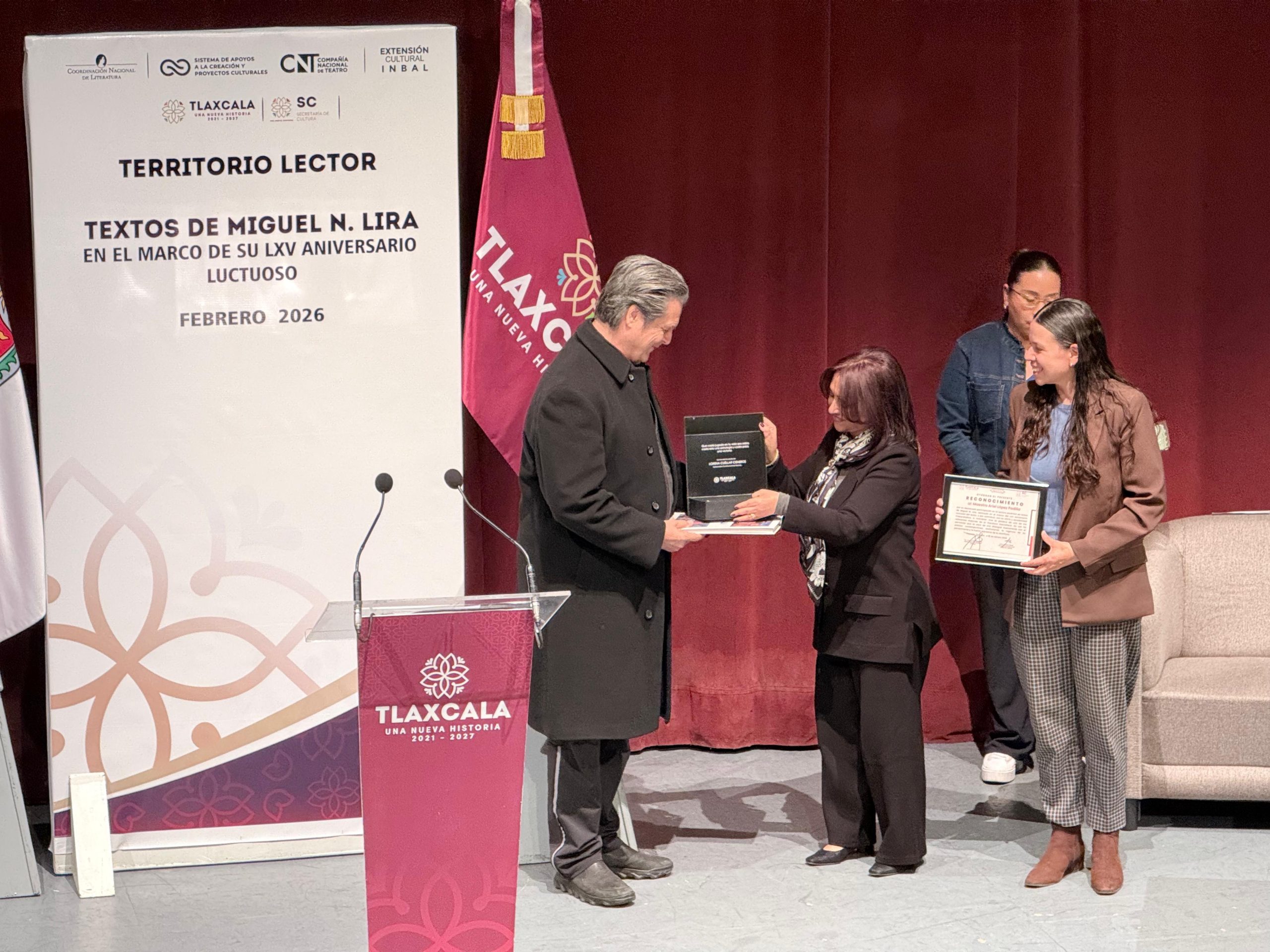 Tlaxcala brilla como Territorio Lector y honra el legado de Miguel N. Lira