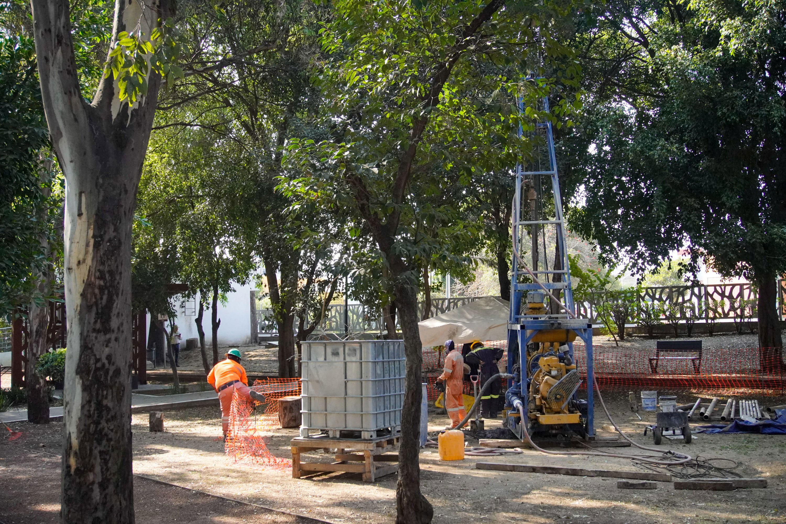 Cablebús en Puebla enfrenta oposición por retiro y reubicación de árboles; anuncian amparo colectivo