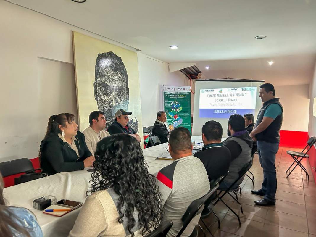 Tlaxcala avanza en ordenamiento urbano con planes clave en 10 municipios