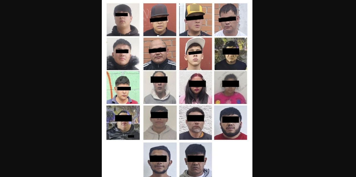 Operativo contra la extorsión deja 24 detenidos en CDMX