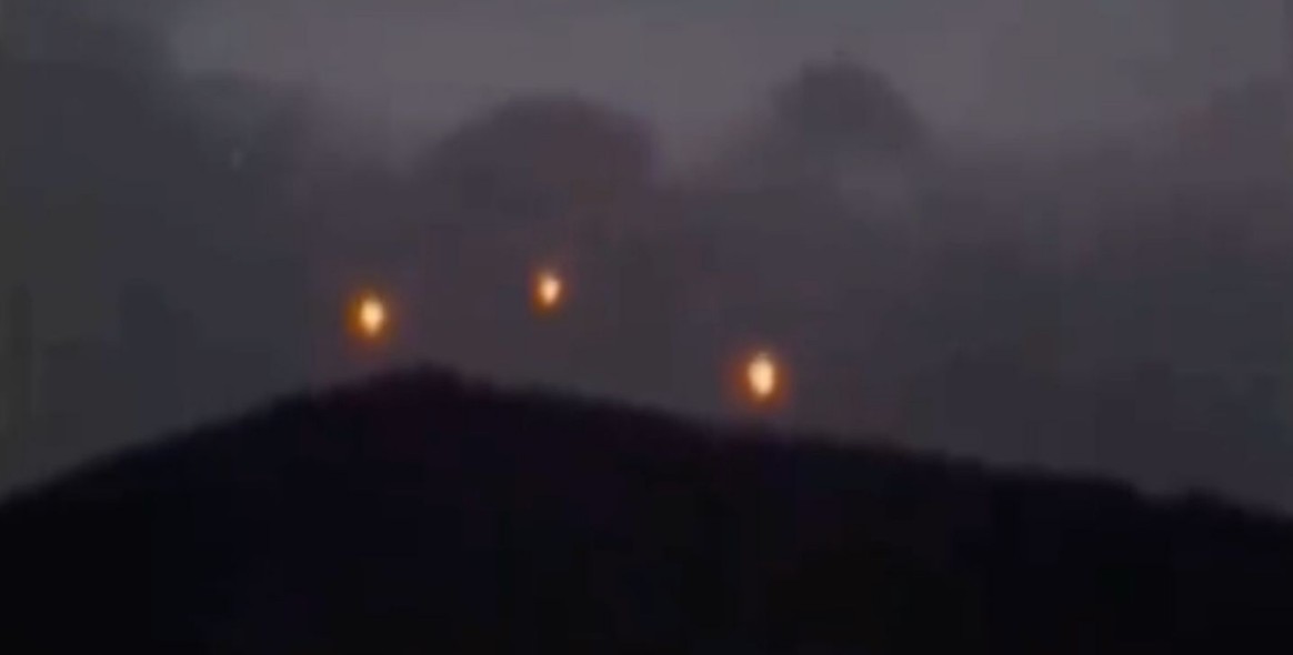 Video viral sorprende a usuarios por extrañas luces en el cielo