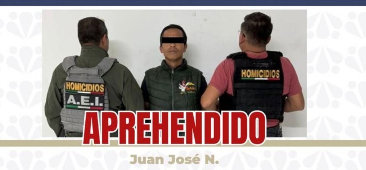 Detención por homicidio durante robo en Puebla