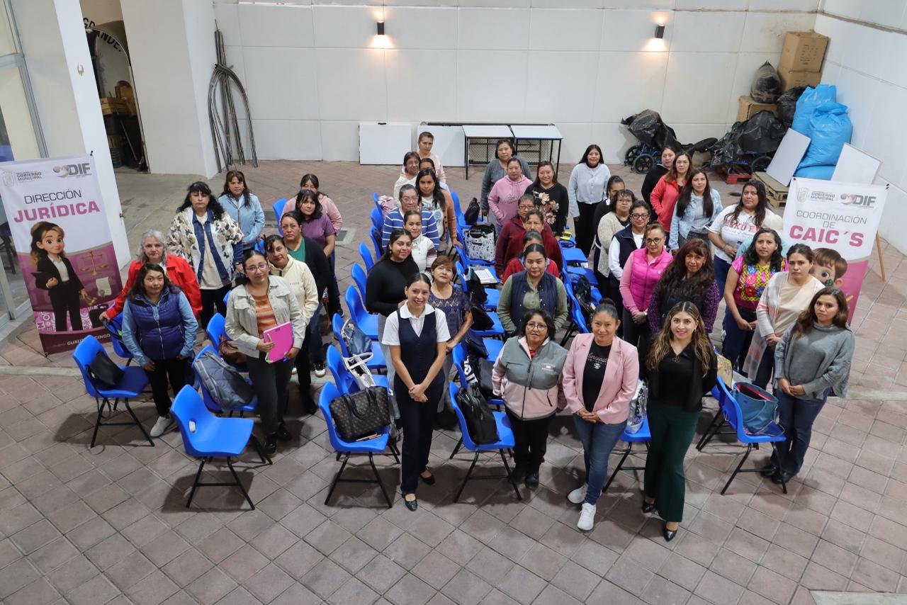 Fortalece SMDIF capacitación de maestras de CAIC’S