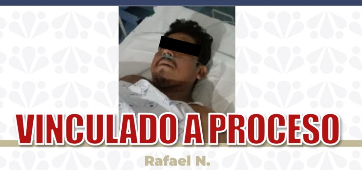 Patrulla de la Fiscalía de Puebla durante una investigación.