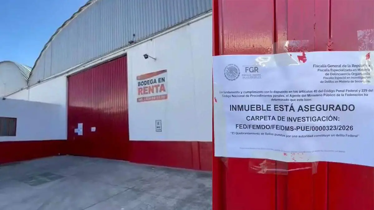 Catea FGR bodega en Sanctorum por investigación de presunta delincuencia organizada y secuestro