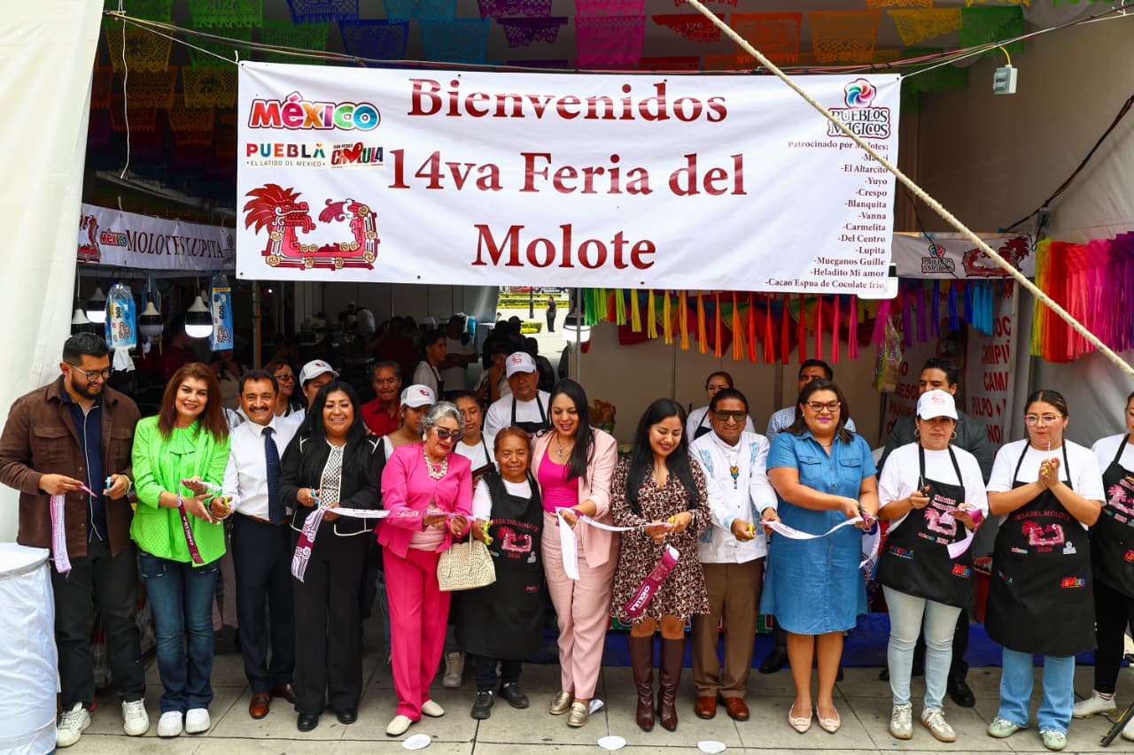 A través de la Feria del Molote, impulsa Tonantzin Fernández la gastronomía y el turismo