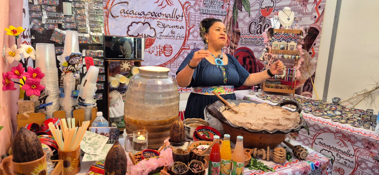 Inicia Feria del Molote en San Pedro Cholula; esperan atraer a visitantes con oferta gastronómica y cultural
