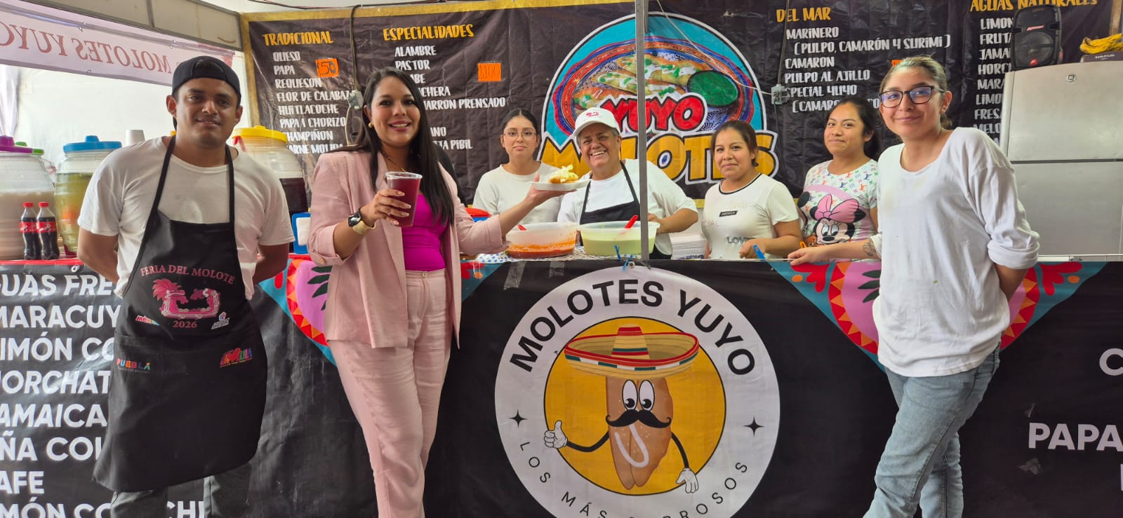 Inicia Feria del Molote en San Pedro Cholula; esperan atraer a visitantes con oferta gastronómica y cultural