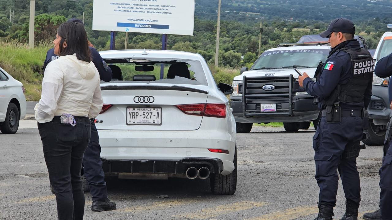 De película: Persecución de estafadores iniciada en San Martín Texmelucan culmina en Santa Cruz Tlaxcala 