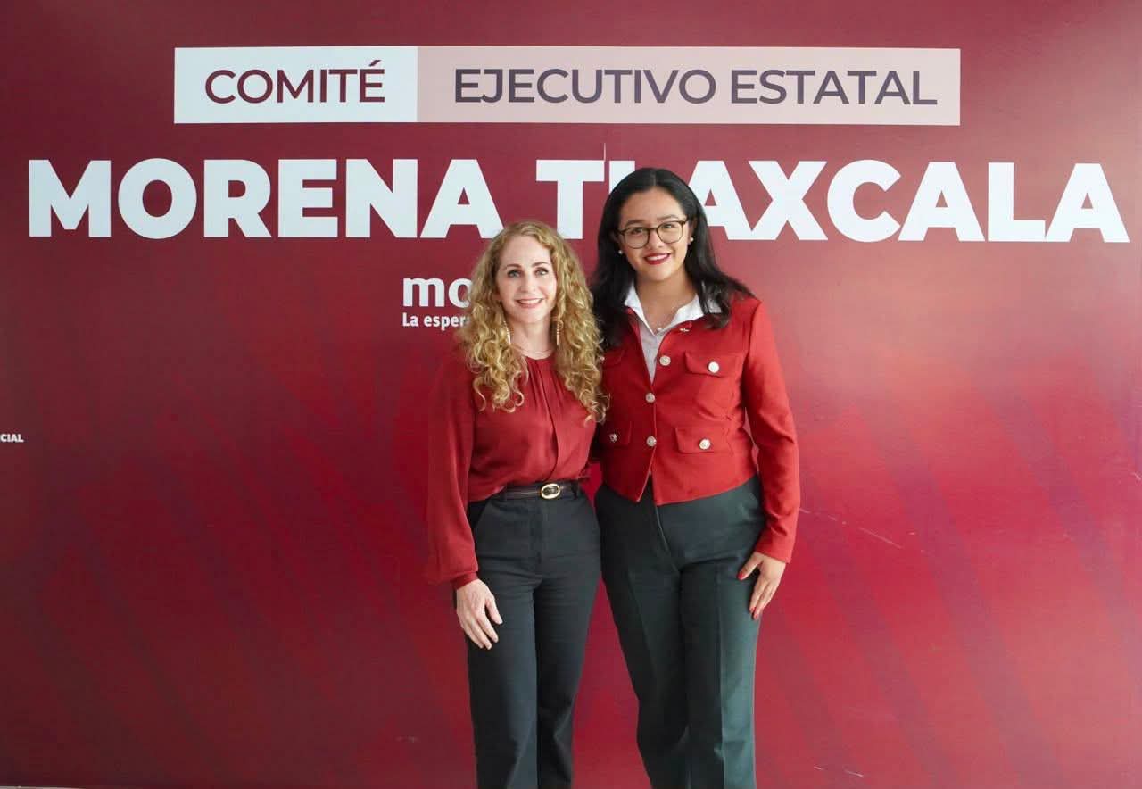 Se va Marcela González Castillo de la dirogencia de Morena Tlaxcala, llega Jaina Daniela Flores