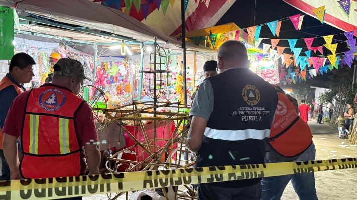 Accidente con pirotecnia deja 15 personas heridas en Cuetzalan 