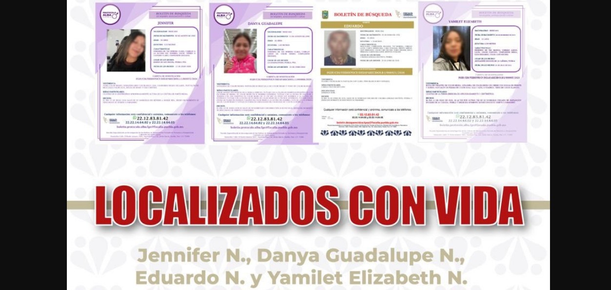 Personal de la Fiscalía durante labores de búsqueda de personas en Puebla.