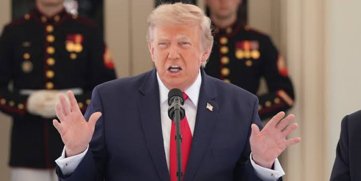 Donald Trump y Lula da Silva durante la disputa comercial entre EU y Brasil.