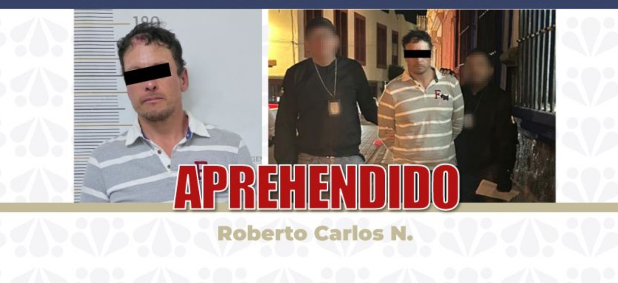 Agentes de investigación durante un operativo en Puebla.