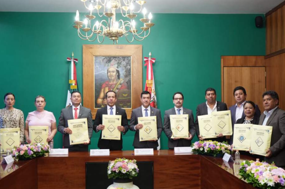 Diputados de Tlaxcala reciben informes de auditorías públicas
