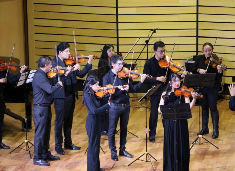 Graduación de estudiantes de la Escuela de Música de Tlaxcala.