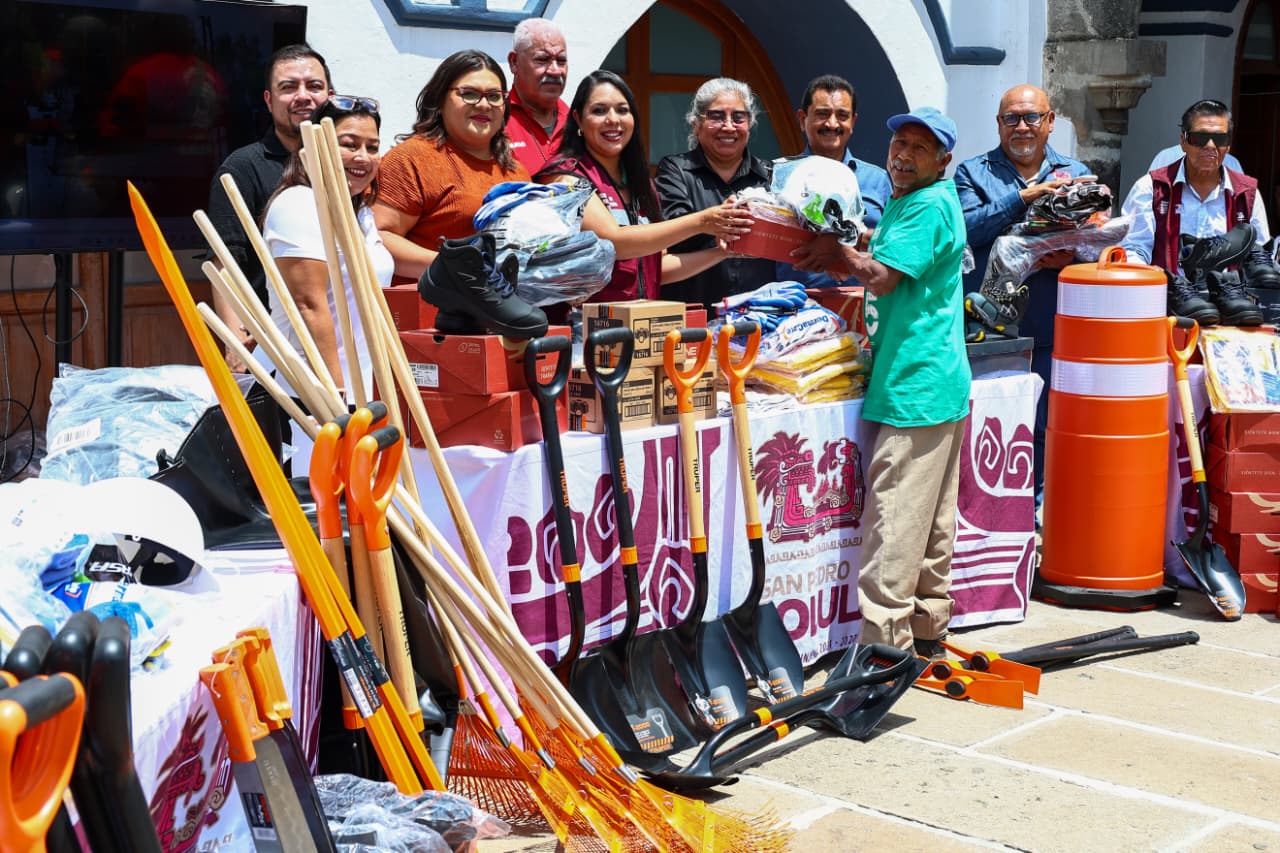 Tonantzin Fernández impulsa acciones para fortalecer la seguridad y la imagen urbana de San Pedro Cholula