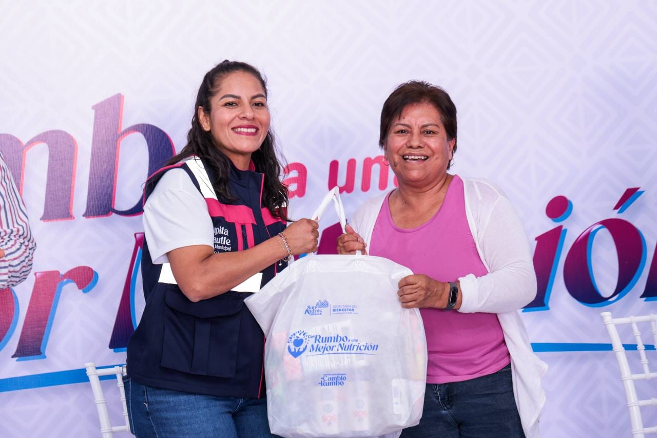 Continúa San Andrés Cholula la entrega de apoyos alimentarios a miles de hogares sanandreseños